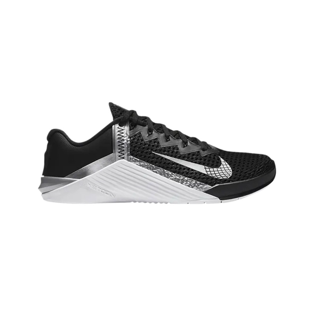 Nike Metcon 6 Black Metallic Silver